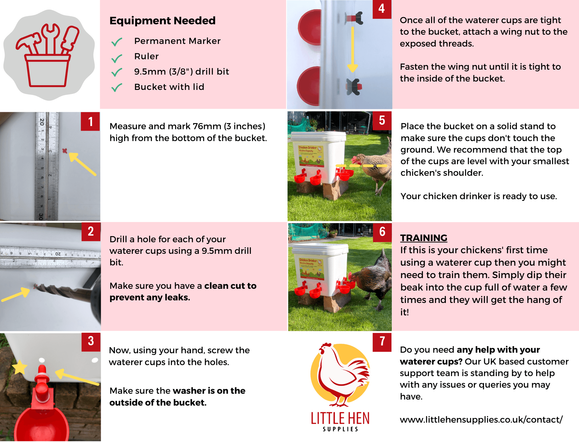 DIY Cups Instructional Manual (170 x 130 mm)